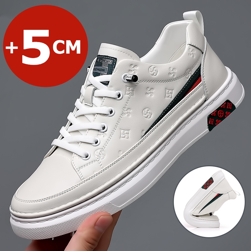Men Shoes Size Chart - الربيع الخريف شقة/5 سنتيمتر مصعد أحذية