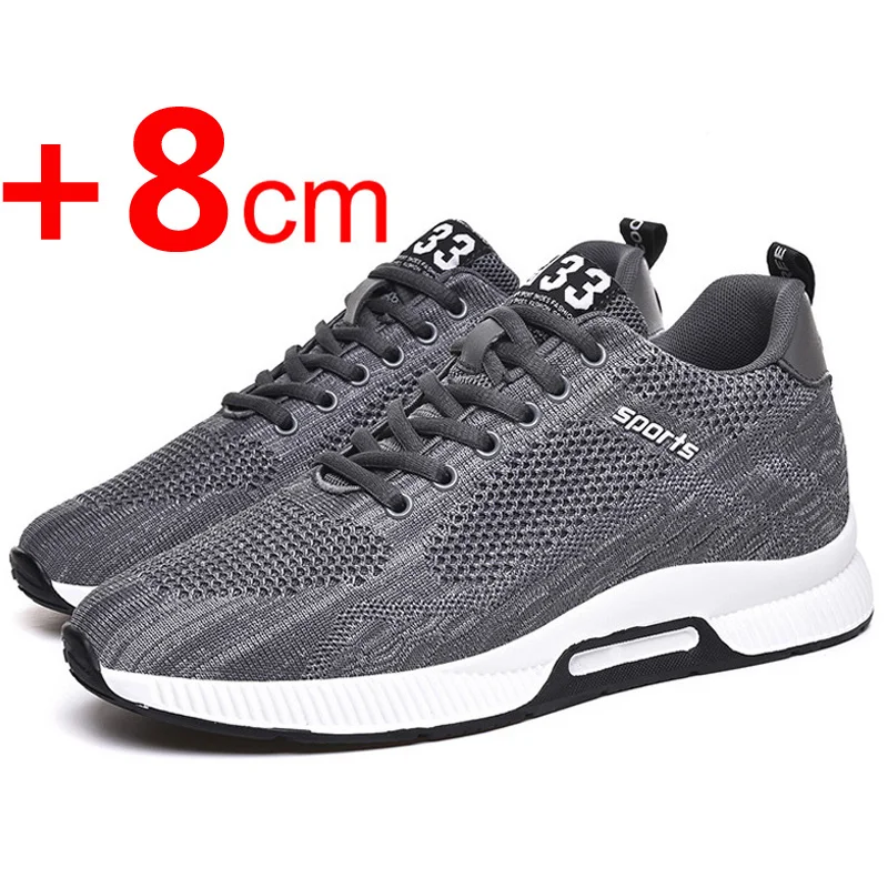 Men Shoes Size Chart - حذاء رياضي كاجوال رجالي لزيادة الطول