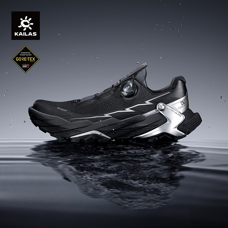 Men'S Shoes Water Resistant - KAILAS FUGA BLACK SOLITUDE DU 2