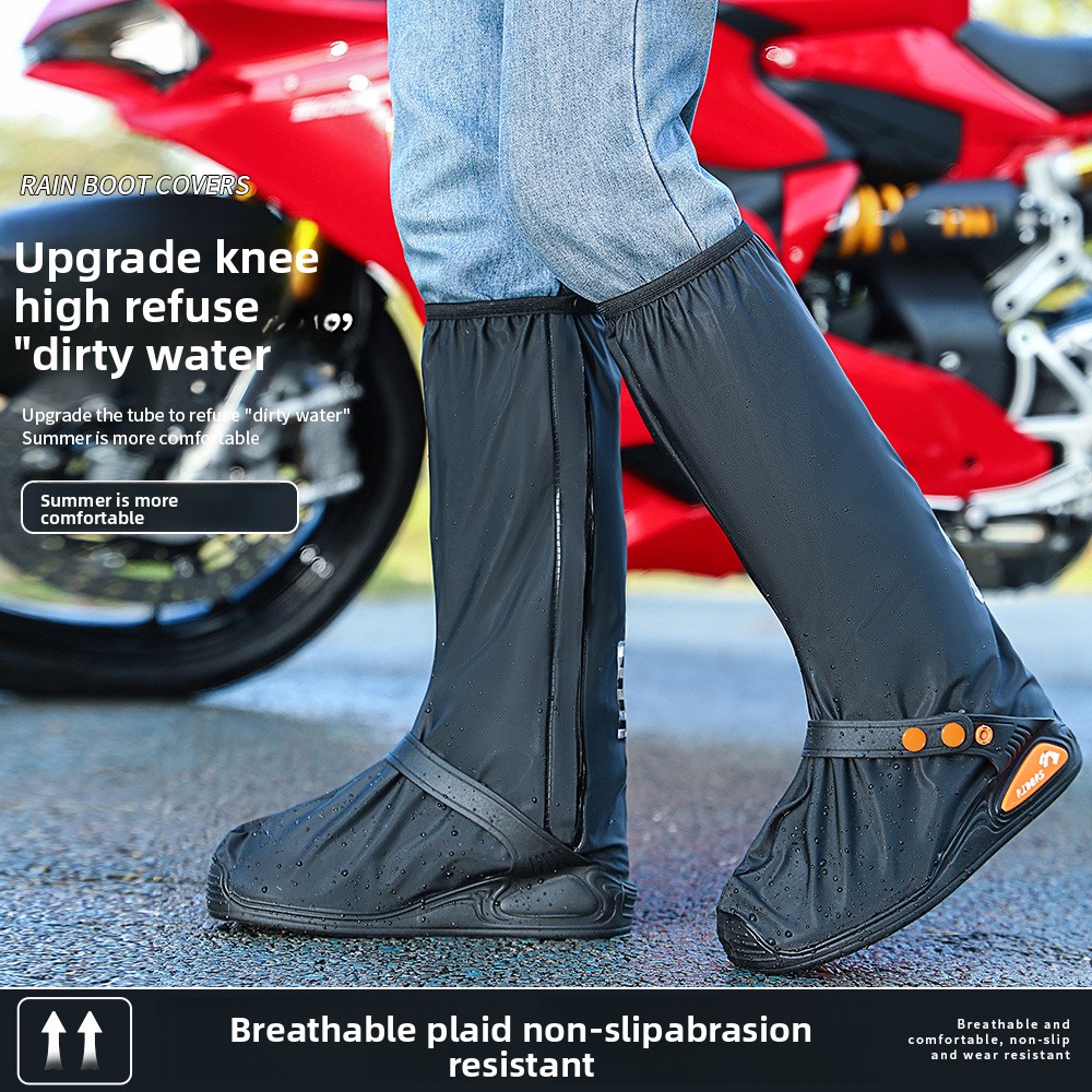 Men'S Shoes Water Resistant - غطاء حذاء المطر، مقاوم للماء، سميك،