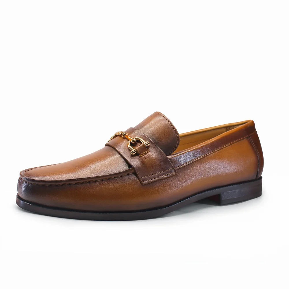 Loafer Slip On Men - أحذية بدون كعب للرجال بمقدمة مستديرة