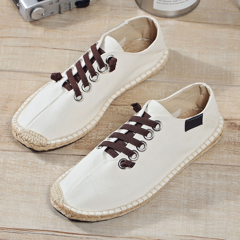 Loafer Slip On Men - أحذية قماشية للربيع والصيف على طراز