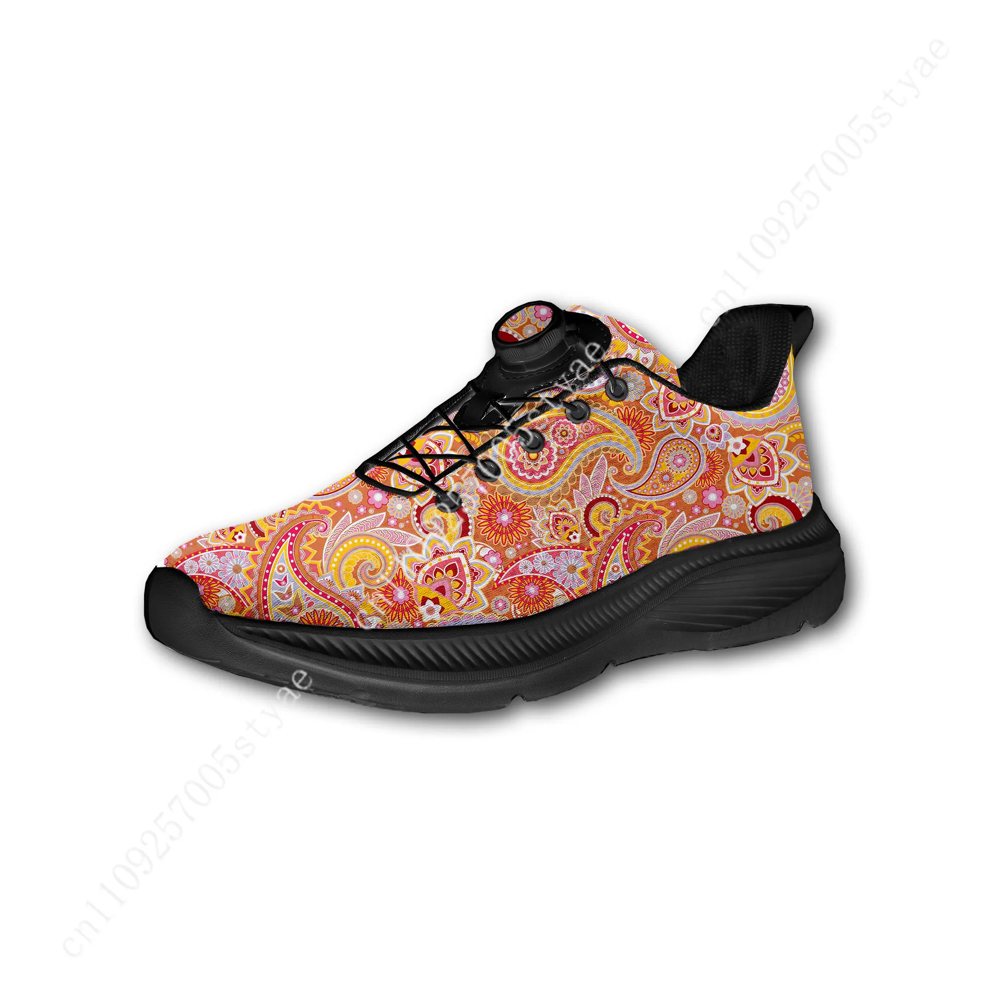 أحذية مشي مخصصة بطباعة زهور ما - مراجعة Men Shoes Designer وسعره
