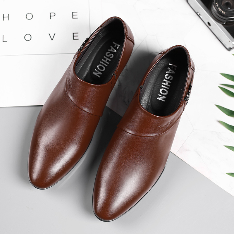 الرجال بو أحذية من الجلد فستان - مراجعة Men Shoes Official وسعره