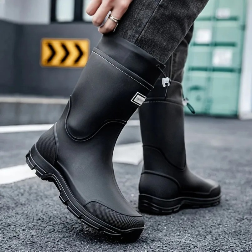 أحذية مطر متينة للنساء، أحذية  - مراجعة Men'S Shoes Water Resistant وسعره