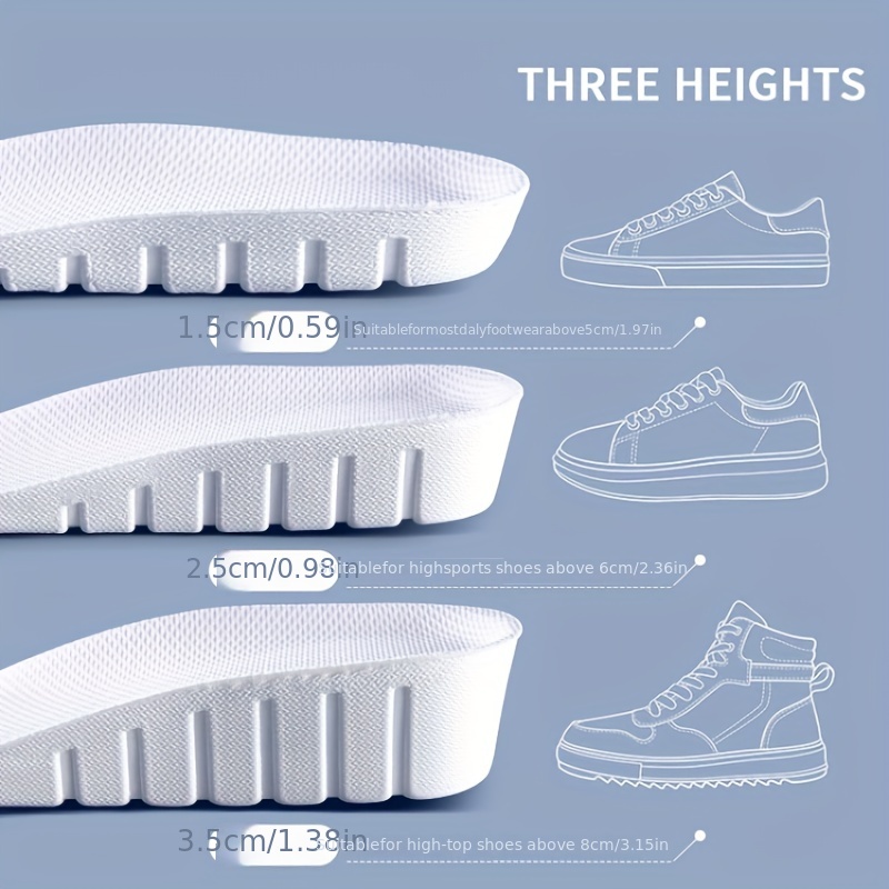 1 زوج جديد 1.5-3.5 سنتيمتر الأ - مراجعة Men Shoes Size Chart وسعره