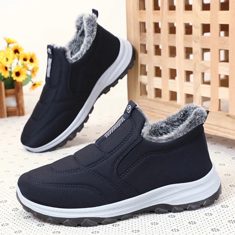 أحذية رجالية شتوية سميكة من ال - مراجعة Loafer Slip On Men وسعره