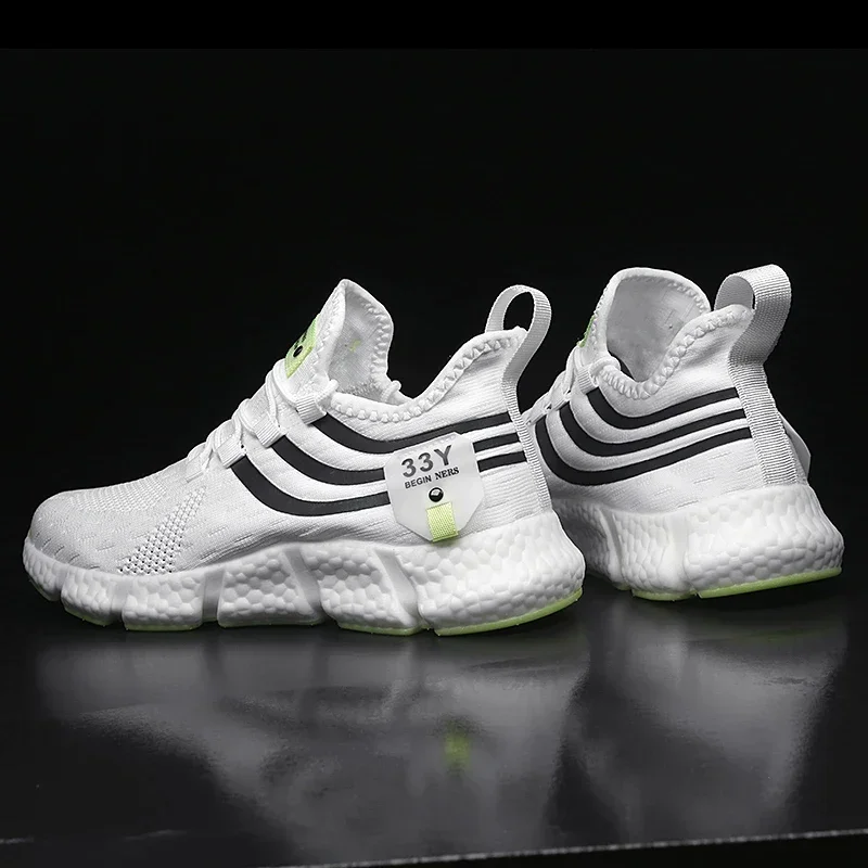 أحذية ركض رجالية شبكية جيدة ال - مراجعة Men Shoes Size Chart وسعره