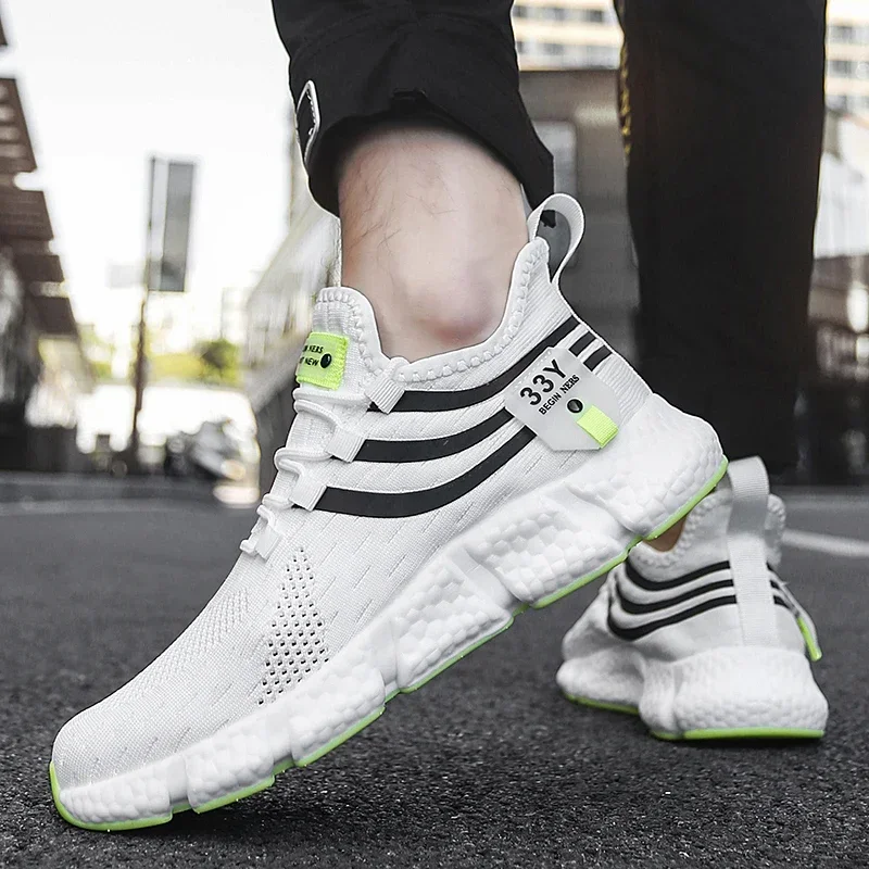 أحذية ركض رجالية شبكية جيدة ال - مراجعة Men Shoes Size Chart وسعره