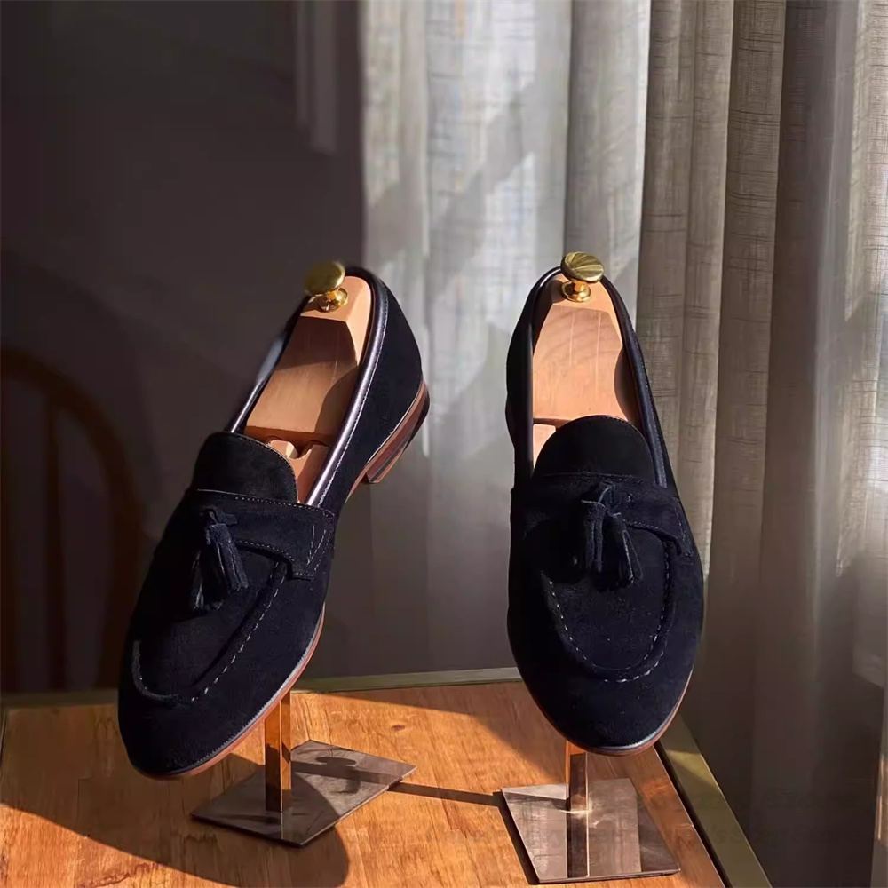 أحذية جلدية بنية للرجال بأسلوب - مراجعة Loafer Slip On Men وسعره