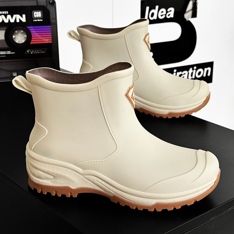 أحذية مطر رجالية مقاومة للانزل - مراجعة Men'S Shoes Water Resistant وسعره