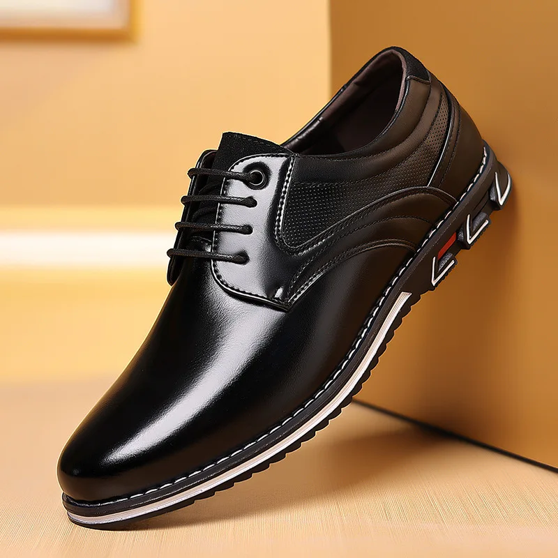 الرجعية رجال الأعمال أحذية من  - مراجعة Men Shoes Official وسعره
