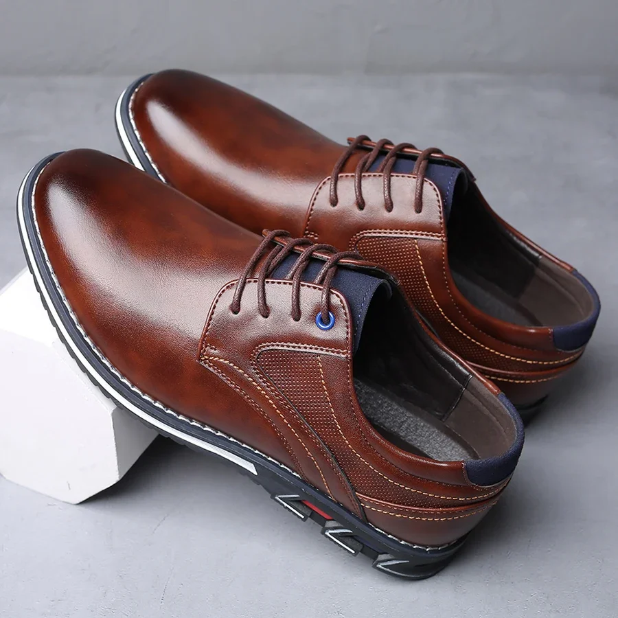 الرجعية رجال الأعمال أحذية من  - مراجعة Men Shoes Official وسعره