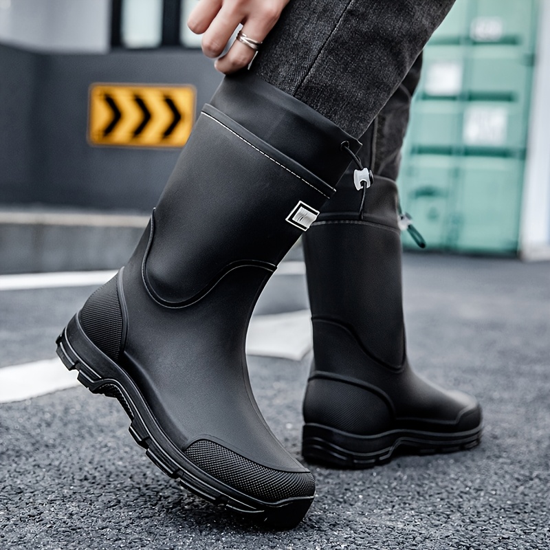 الرجال احذية المطر للماء منتصف - مراجعة Men'S Shoes Water Resistant وسعره