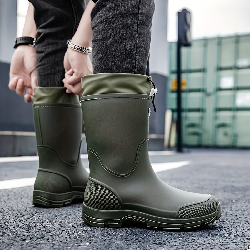 الرجال احذية المطر للماء منتصف - مراجعة Men'S Shoes Water Resistant وسعره