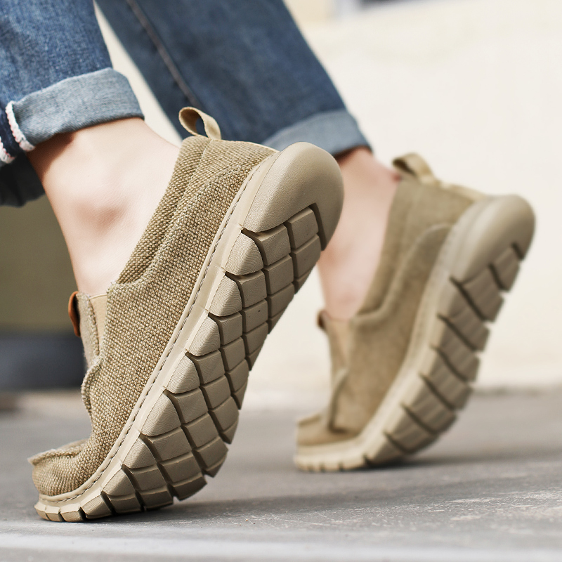 أحذية رياضية صيفية قابلة للتنف - مراجعة Loafer Slip On Men وسعره